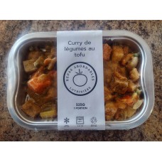Curry de légumes au tofu