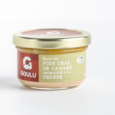 Bloc de foie gras à la truffe