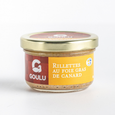 Rillettes de canard au foie gras