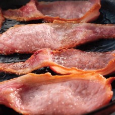 Bacon de longe tranchée